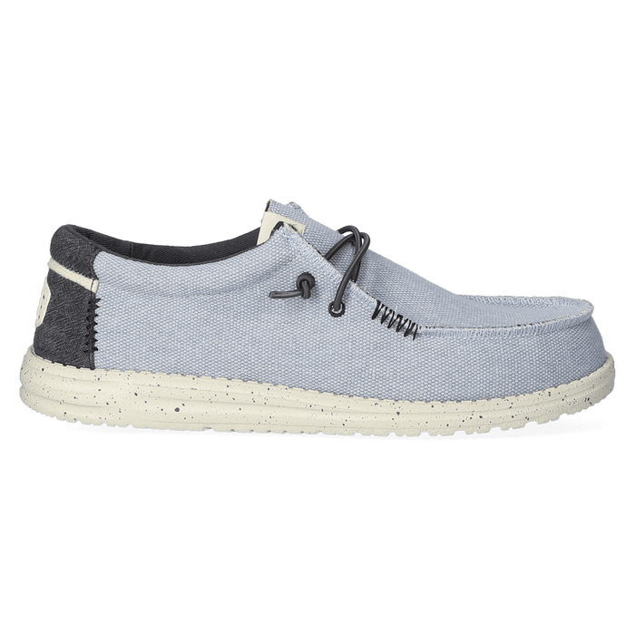 Wally Coastline Jute Heren Instappers Stone White