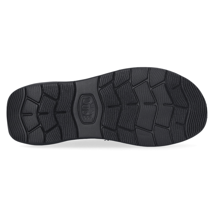 Wally Comf Suede Heren Instappers Black