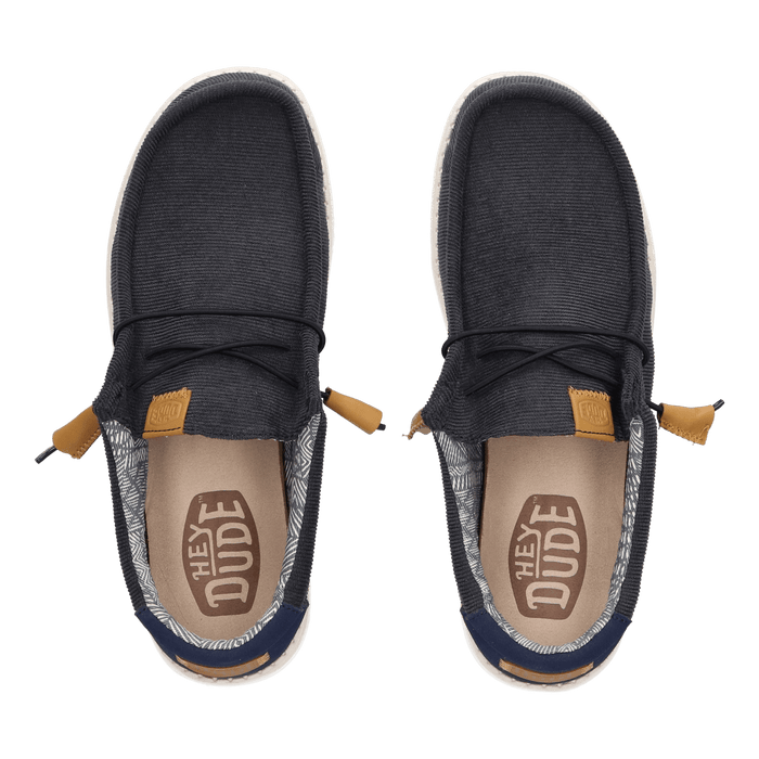 Wally Corduroy Heren Instappers Navy