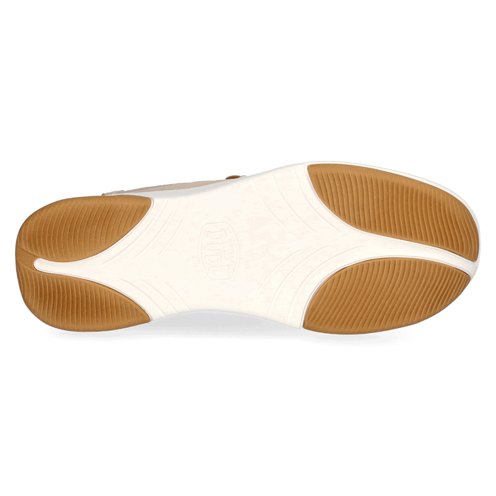Wally Drift Mesh Heren Instappers Irish Cream/White