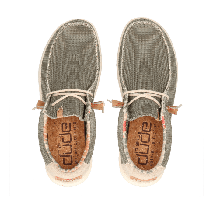 Wally Eco Sox Heren Instappers Algae