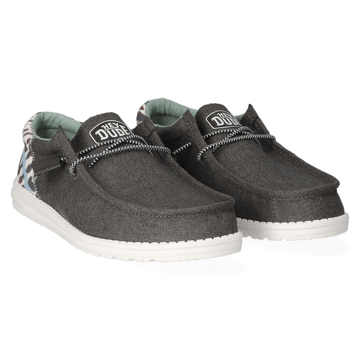 Wally Funk Heren Instappers Tie Dye Grey