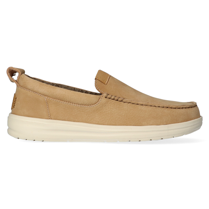 Wally Grip Moc Craft Leather Heren Mocassins Tan