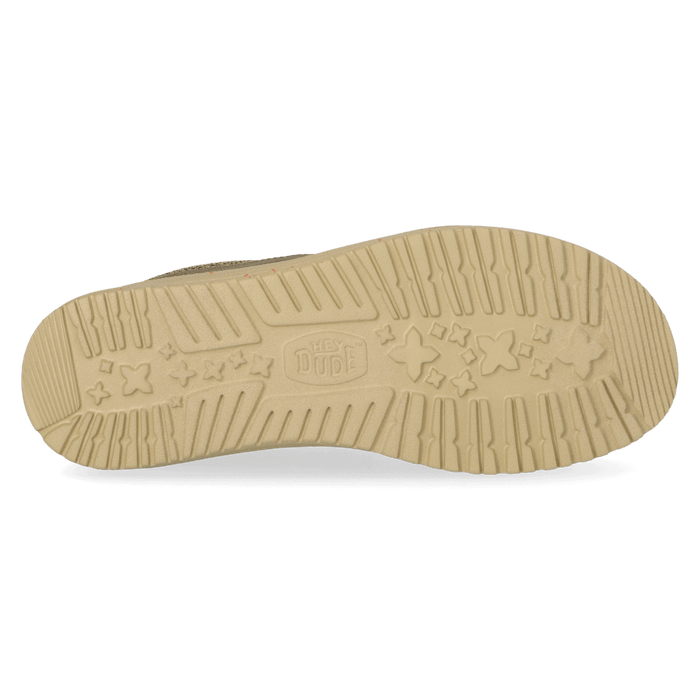 Wally Guard Stretch Sox Heren Instappers Burnt Olive/Multi