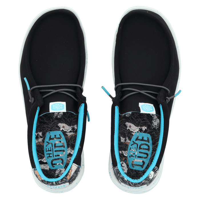Wally H2O Heren Instappers Tropical Black
