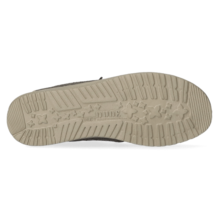Wally Herringbone Heren Instappers Chocolate