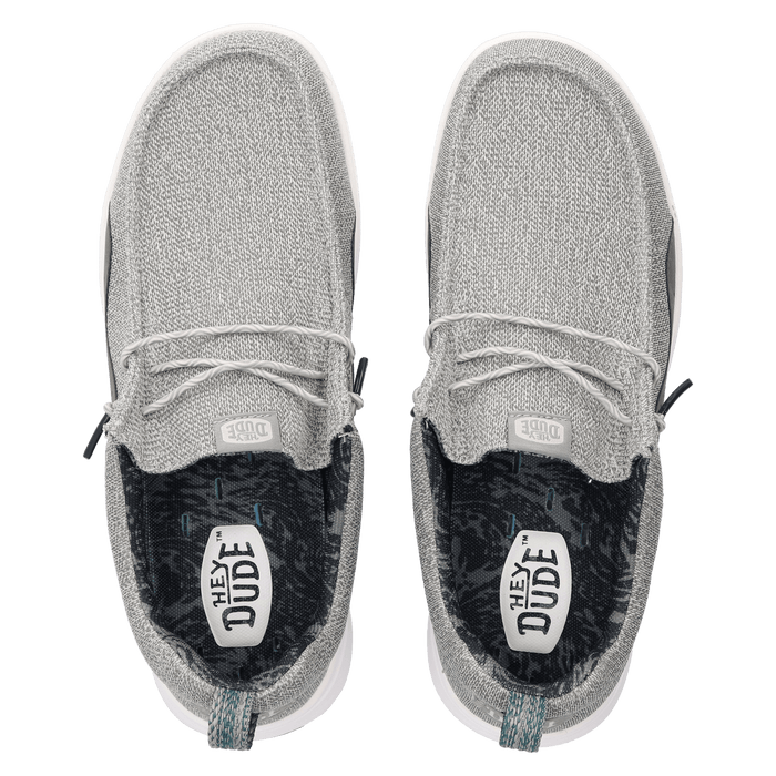 Wally Hey2O Mesh Heren Instappers Grey/Dawn Blue