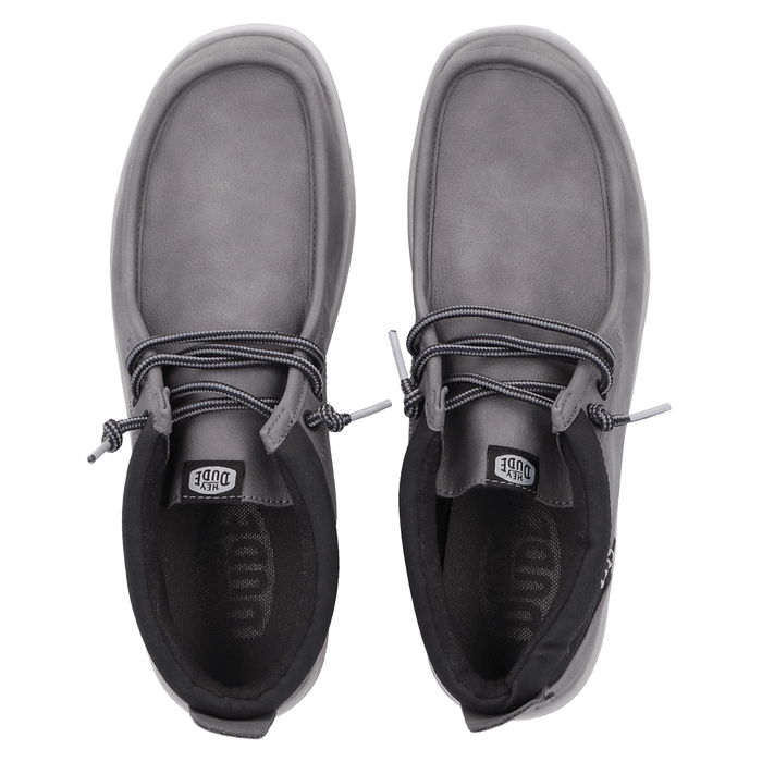 Wally Mid GripR Classic Heren Instappers Grey/Black