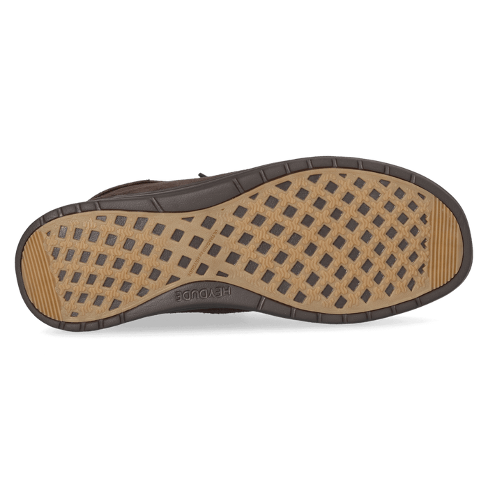 Wally Mid GripR Warmth Heren Instappers Mole Brown