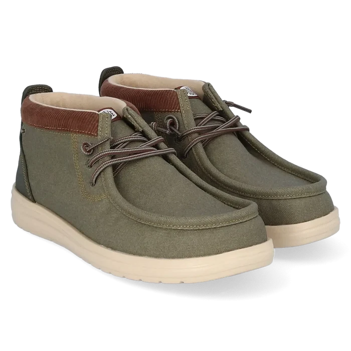 Wally Mid GripR Workwear Heren Instappers Dusty Olive