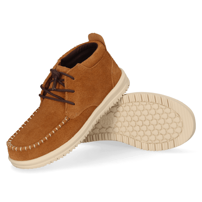 Wally NXT Mid Heren Boots Suede Spice Brown/Wood Ash