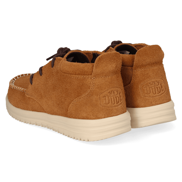 Wally NXT Mid Heren Boots Suede Spice Brown/Wood Ash