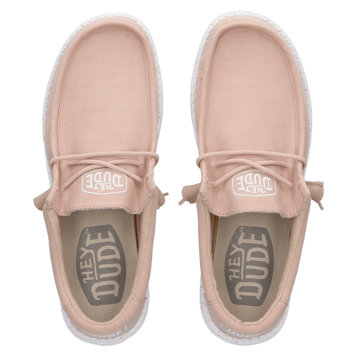 Wally Slub Canvas Heren Instappers Tan