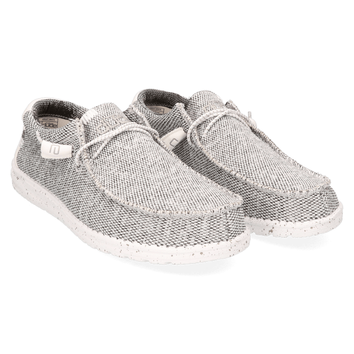 Wally Sox Heren Instappers Bright White
