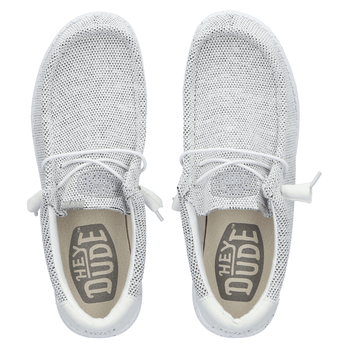 Wally Sox Heren Instappers Stone White