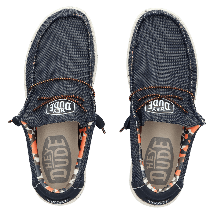 Wally Sox Stitch Heren Instappers Blue Multi