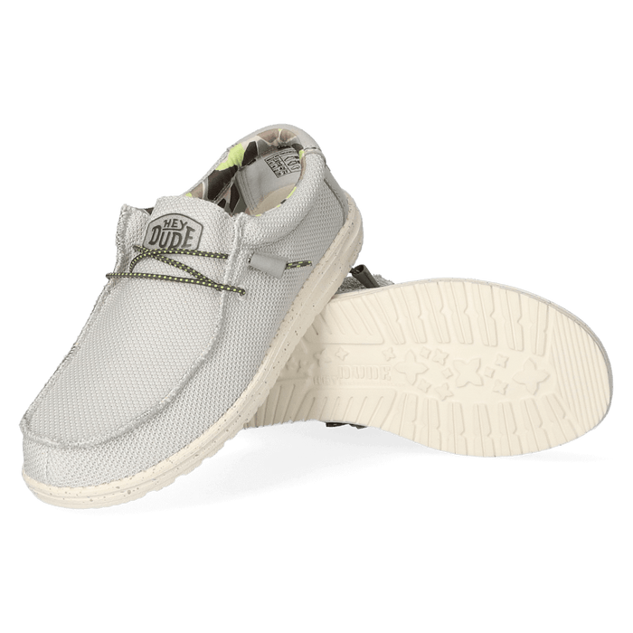 Wally Sox Triple Needle Heren Instappers Fog
