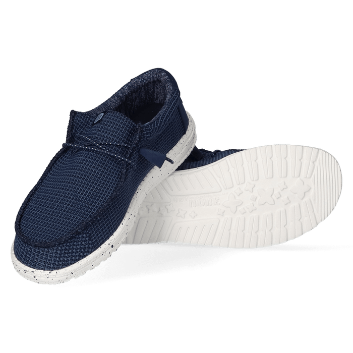 Wally Sport Mesh Heren Instappers Navy