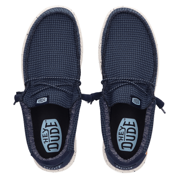 Wally Sport Mesh Heren Instappers Navy
