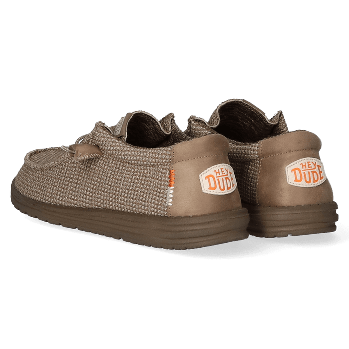 Wally Sport Mesh Heren Instappers Tan