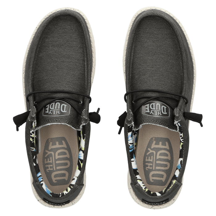 Wally Stretch Heren Instappers Black