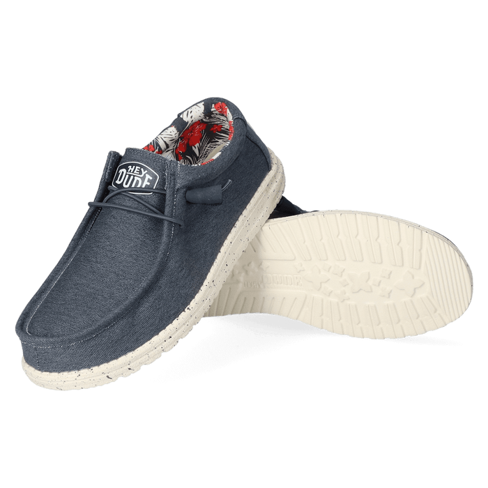 Wally Stretch Heren Instappers Blue