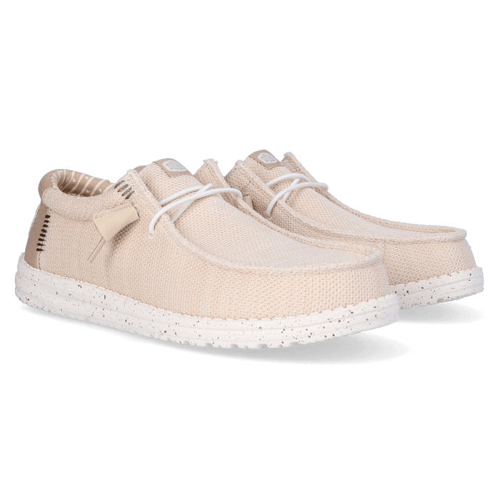 Wally Stretch Sox Heren Instappers Irish Cream/Egret