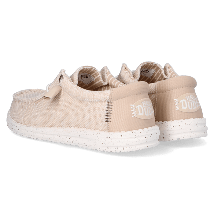 Wally Stretch Sox Heren Instappers Irish Cream/Egret