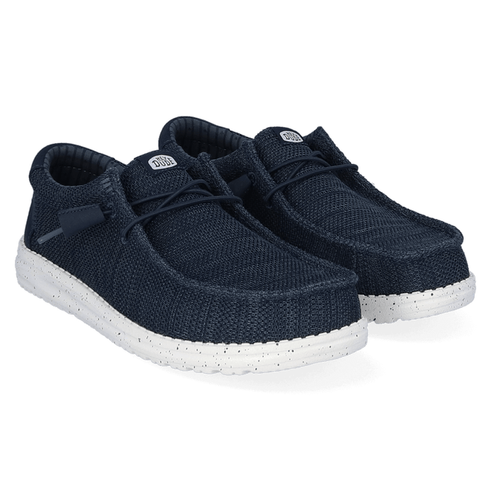 Wally Stretch Sox Heren Instappers Navy