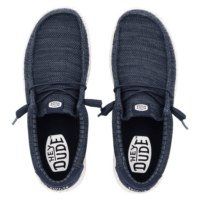 Wally Stretch Sox Heren Instappers Navy