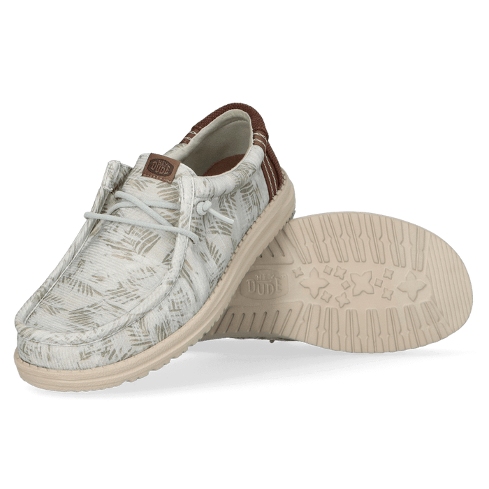 Wally Washed Palm Heren Instappers Harbor Green/Multi