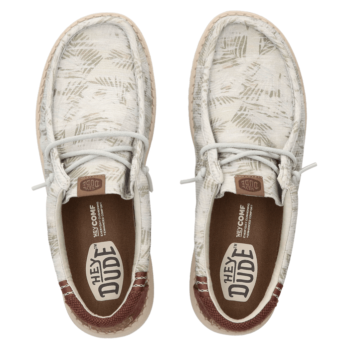 Wally Washed Palm Heren Instappers Harbor Green/Multi