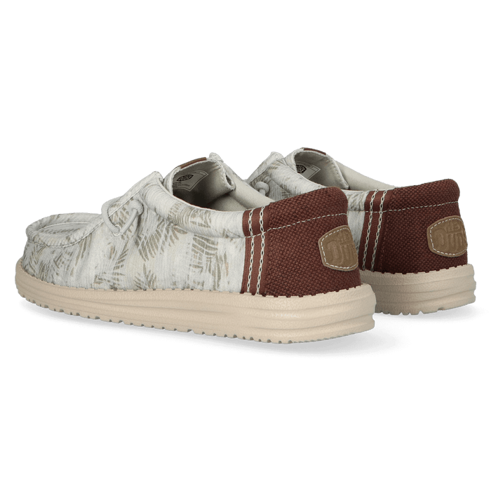 Wally Washed Palm Heren Instappers Harbor Green/Multi