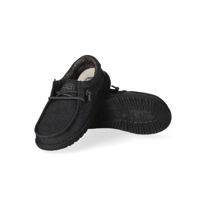 Wally Youth Jongens Instappers Basic Black
