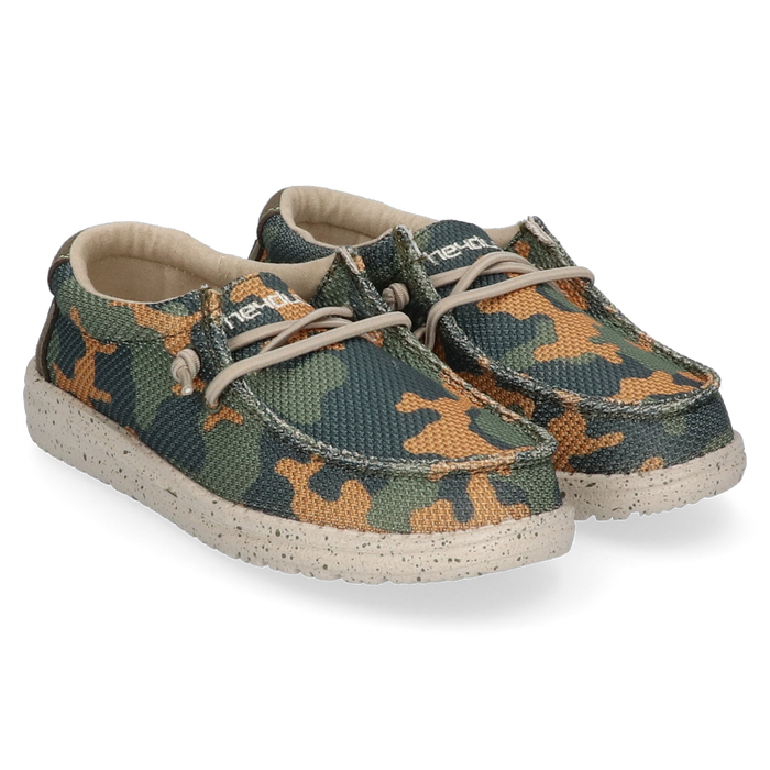 Wally Youth Jongens Instappers Sox Army Camo
