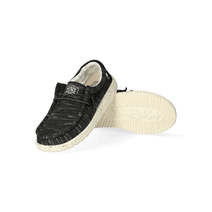 Wally Youth Jongens Instappers Stretch Black