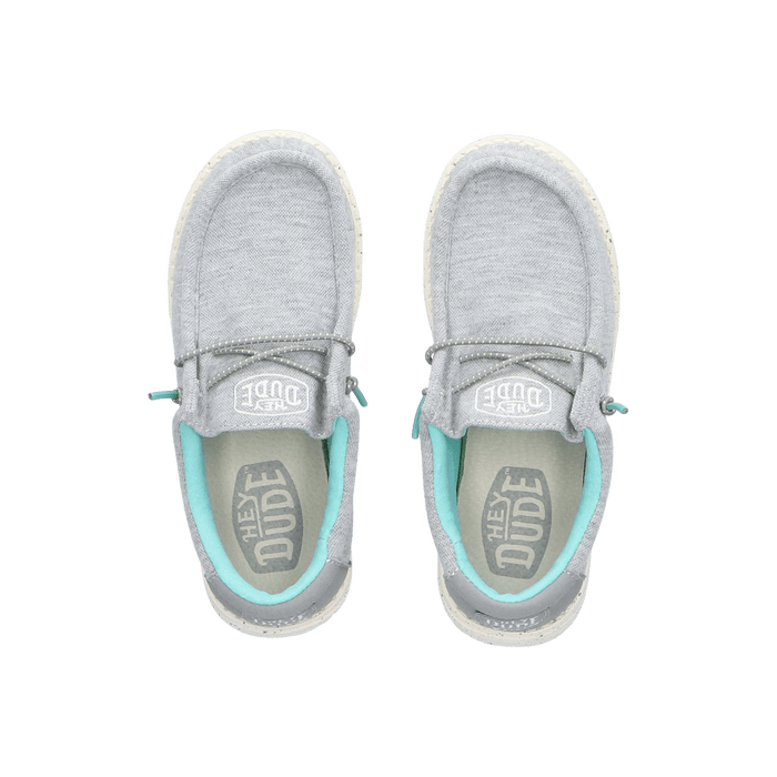 Wally Youth Jongens Instappers Stretch Grey