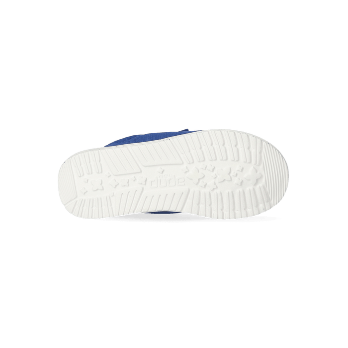 Wally Youth Slub Canvas Jongens Instappers True Blue