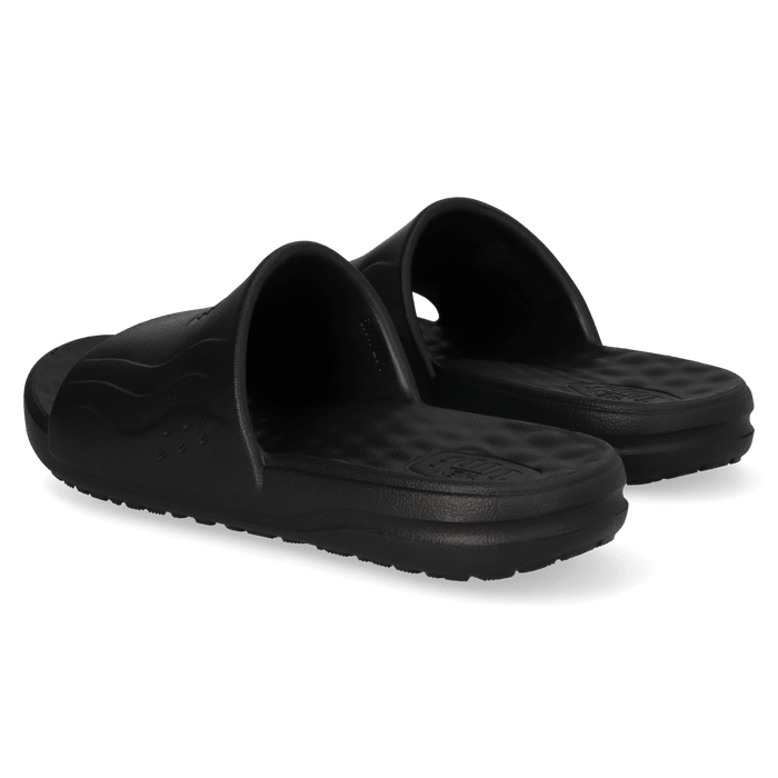 Wave Slide Heren Slippers Black