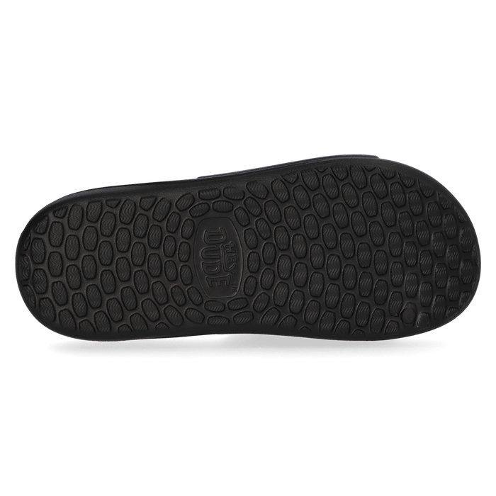 Wave Slide Heren Slippers Black