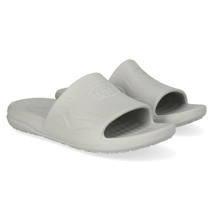 Wave Slide Heren Slippers Grey