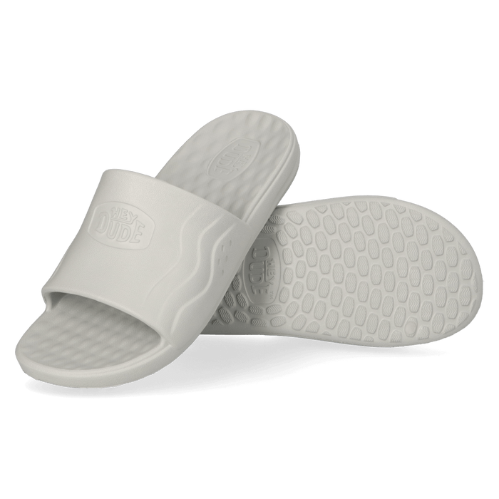Wave Slide Heren Slippers Grey