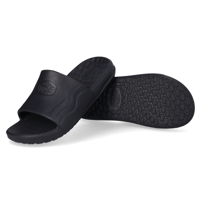 Wave Slide Heren Slippers Navy