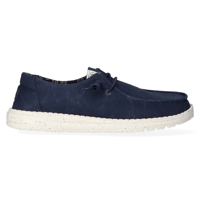 Wendy Canvas Dames Instappers Navy