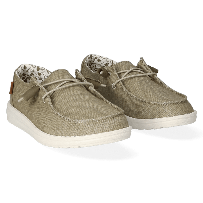 Wendy Chambray Dames Instappers Sage