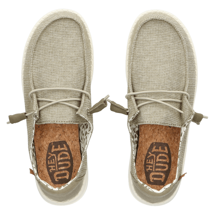 Wendy Chambray Dames Instappers Sage