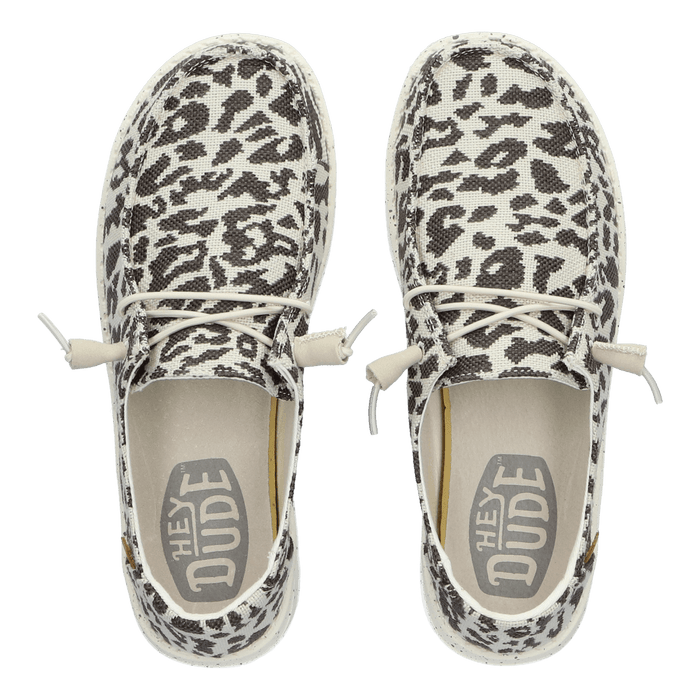Wendy Dames Instappers Cheetah Grey
