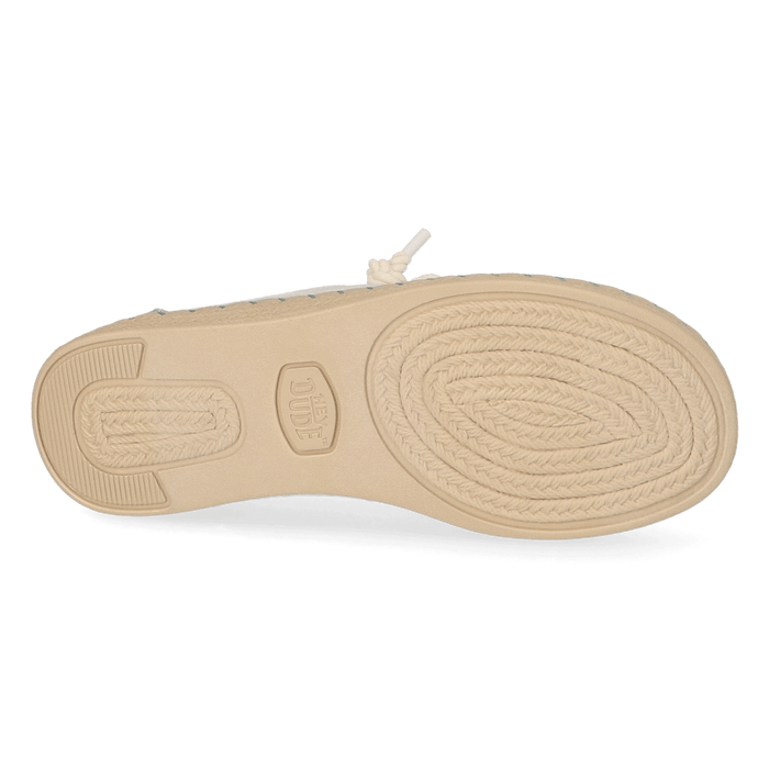 Wendy Espadrille Hibiscus Dames Instappers Egret/Multi