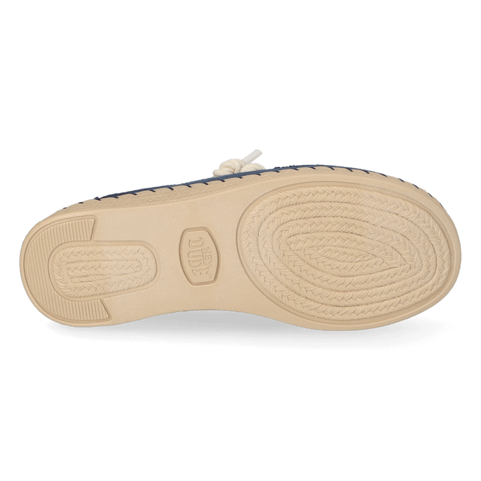 Wendy Espadrille Hibiscus Dames Instappers Ensign Blue/Multi