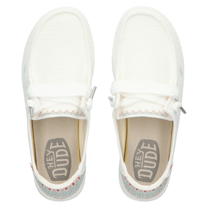 Wendy Flora Dames Instappers Lily White